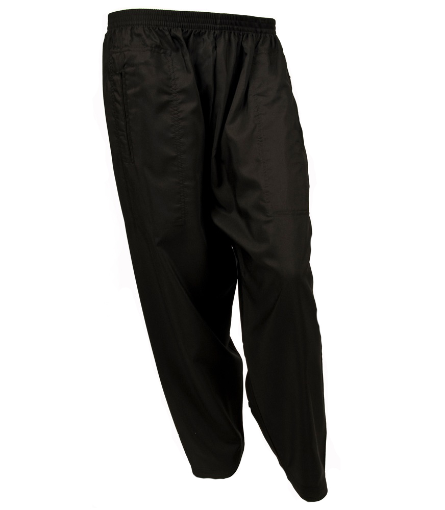 Black Mens Trouser with zipper