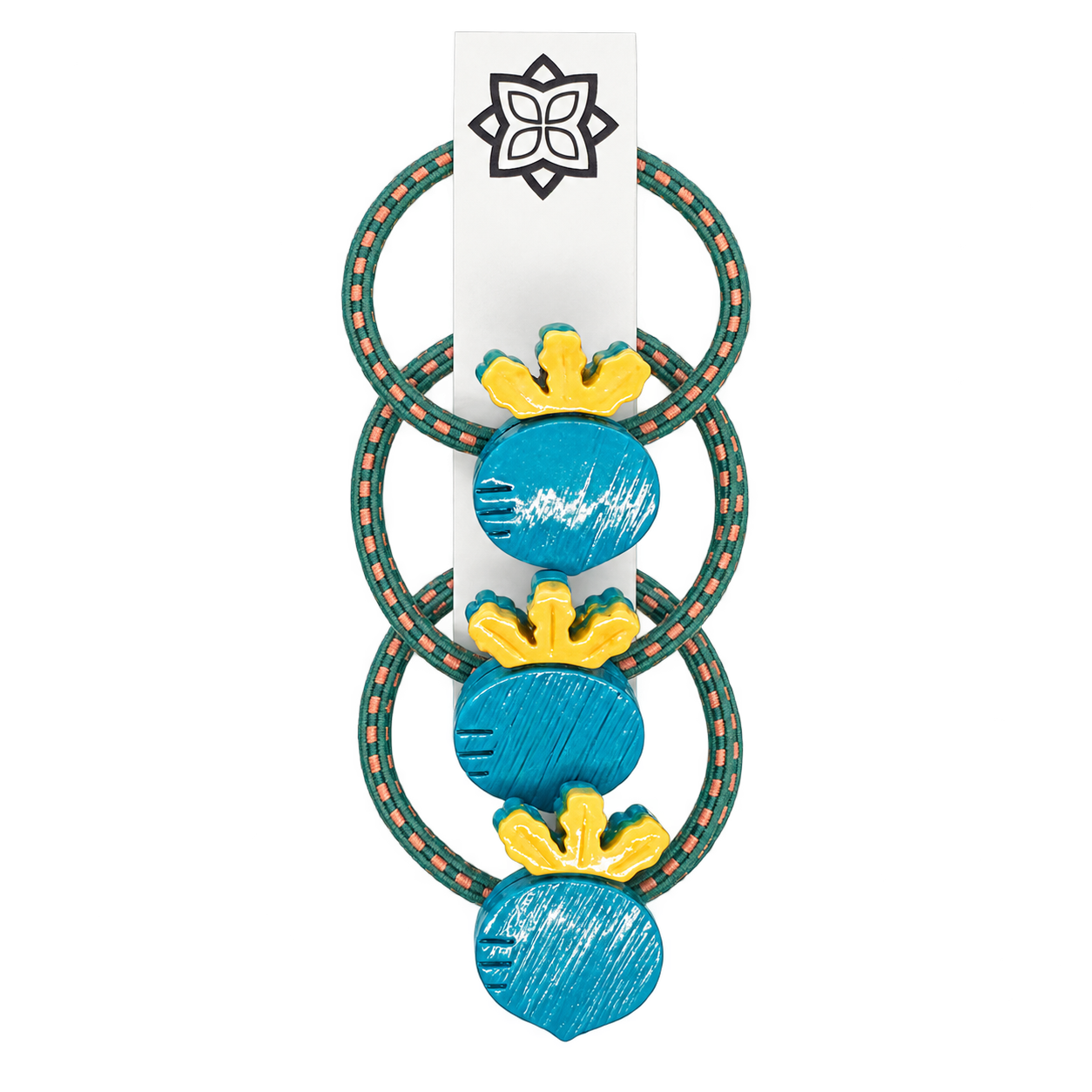 Turquoise - 3 X Turnip hairband
