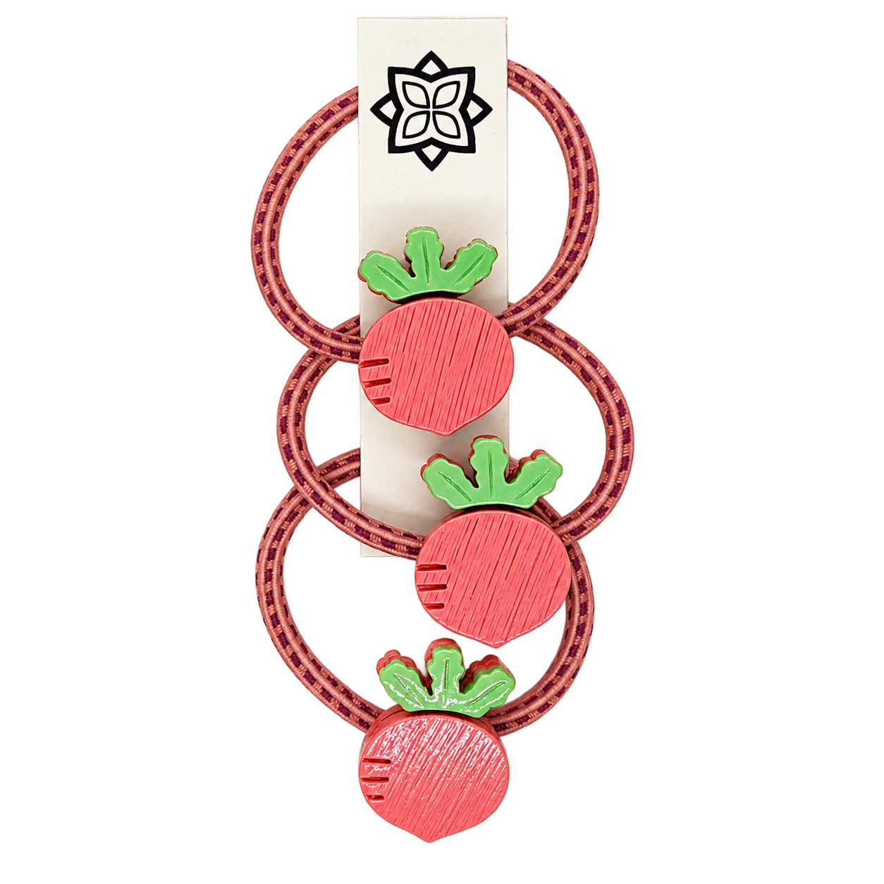 Pink - 3 X Turnip hairband