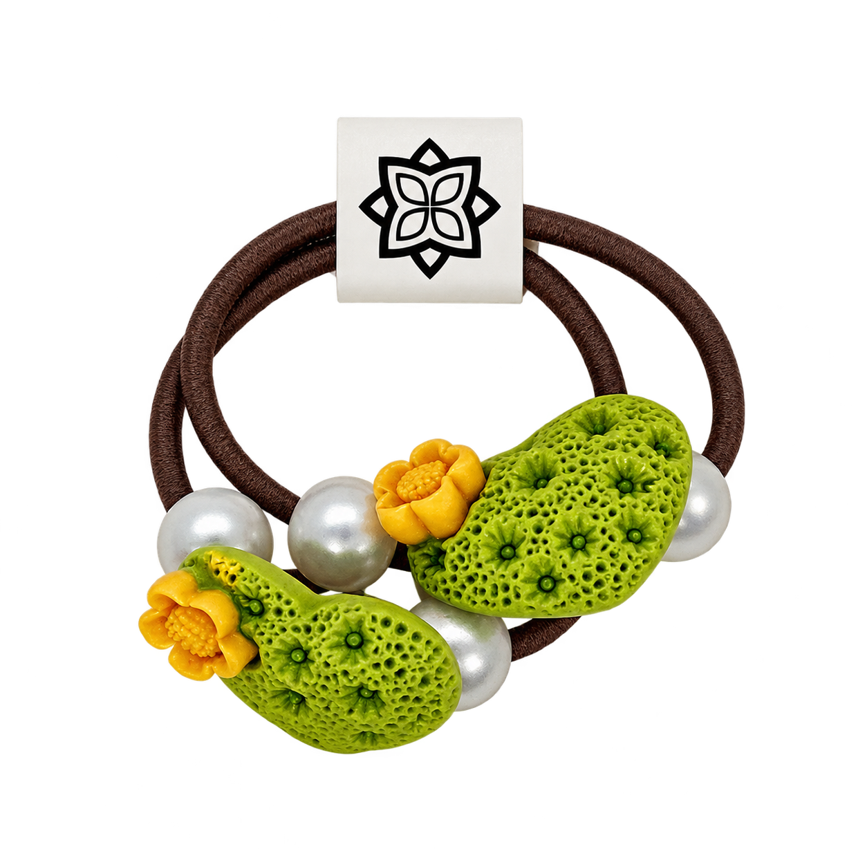 Green - 2 X HeartShape Hair Band