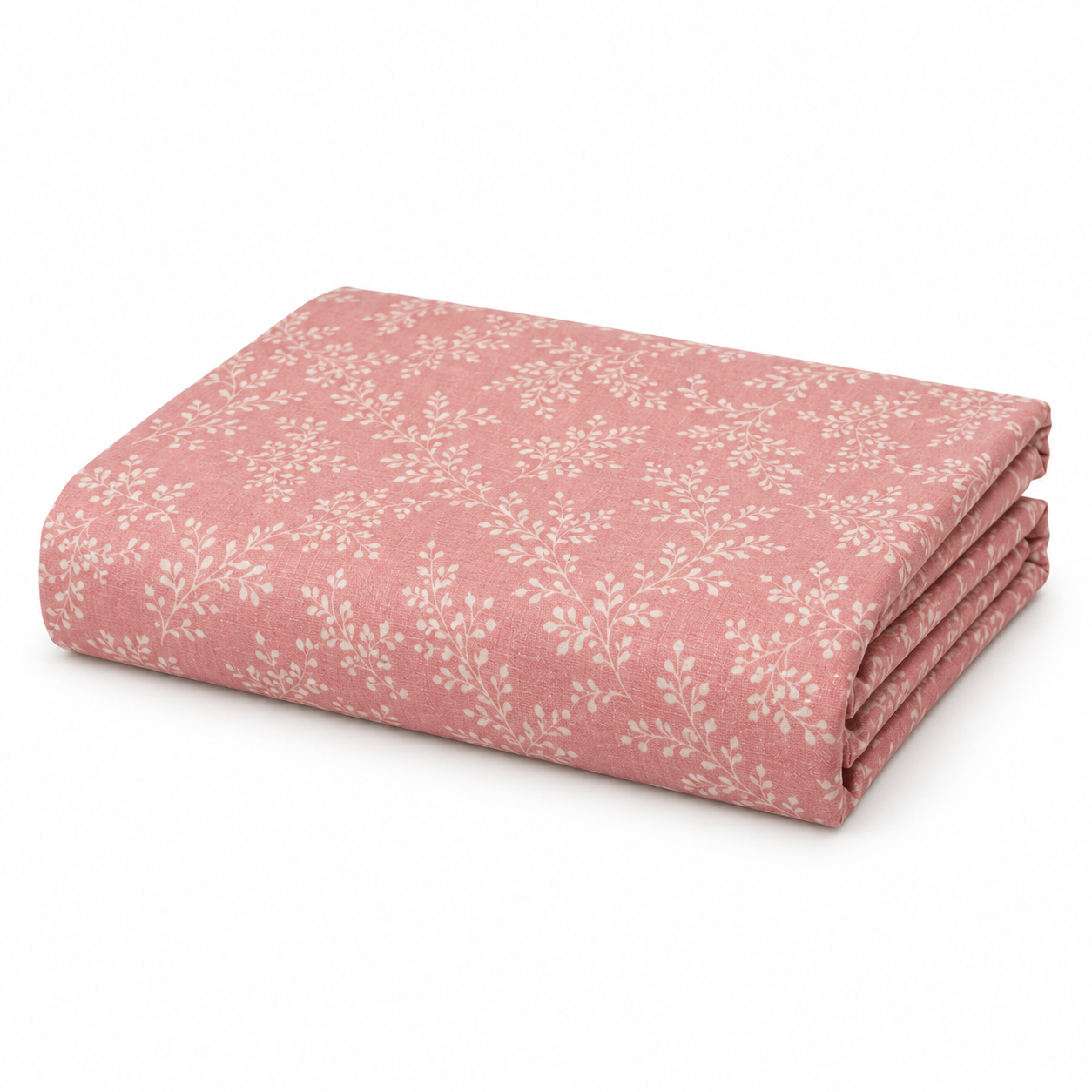 Dusty Rose Patterned Bedsheet Set
