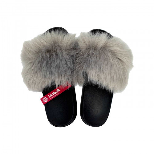 Long Fur Outdoor Sandal shoes - 40