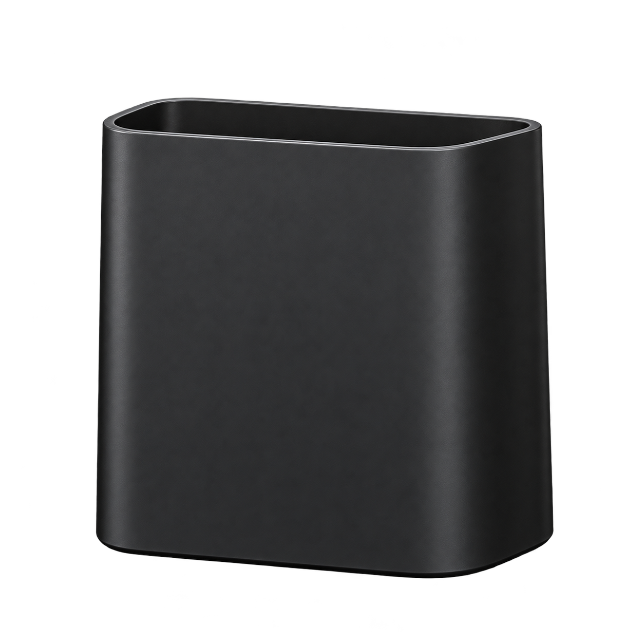 Matching black scoop storage holder detail